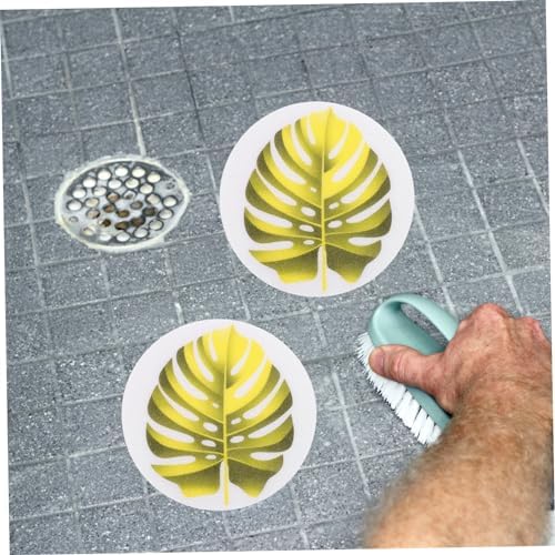 Alipis Leaf Shape Non-Slip Bathtub Decals