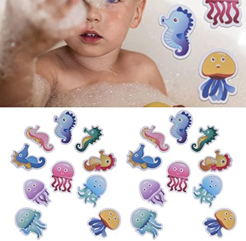 Gavigain 2 Set Kids Bath Stickers with Sea Animal Design