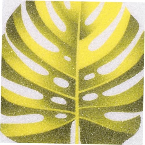 Alipis Leaf Shape Non-Slip Bathtub Decals