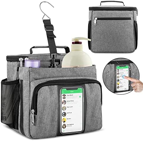 Bukere Portable Shower Caddy for Travel and Dorm Use