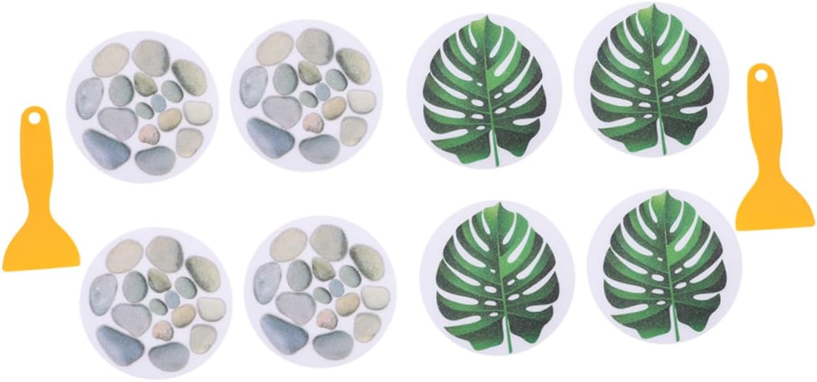 Ciieeo Bath Tub Slip Stickers 8 Pack Anti-Slip Decals