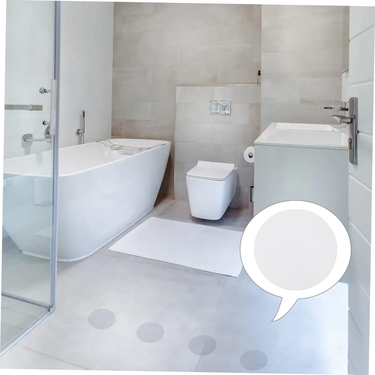 FELTECHELECTR 1Set Non Slip Sticker for Bathroom Safety