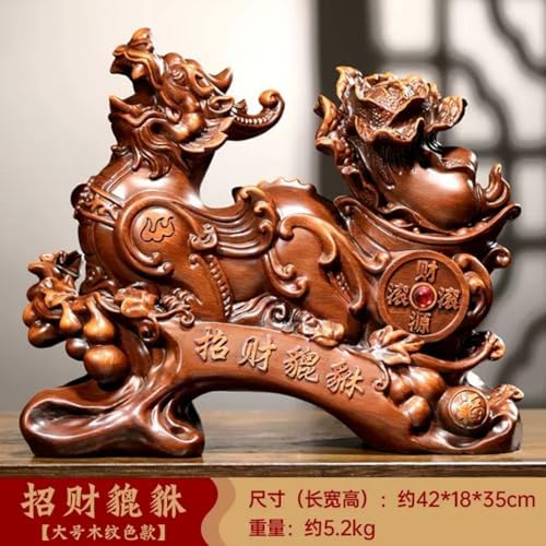 Feng Shui Resin Wealth Attraction Sculpture