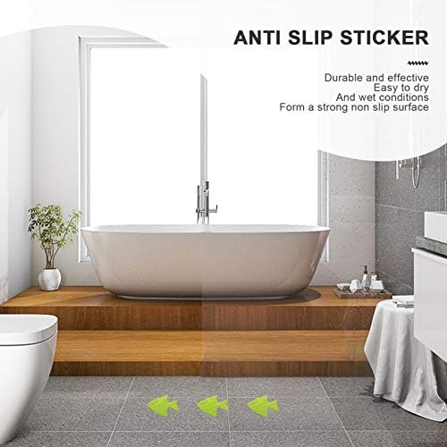 Angoily 20pcs Non-Slip Bathtub Stickers with Sea Creature Designs