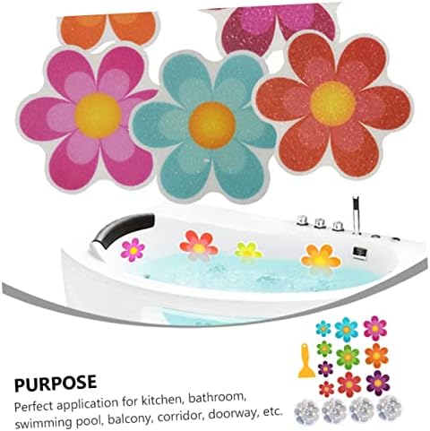 VOSAREA 14Pcs Bath Safety Stickers for Showers and Pools