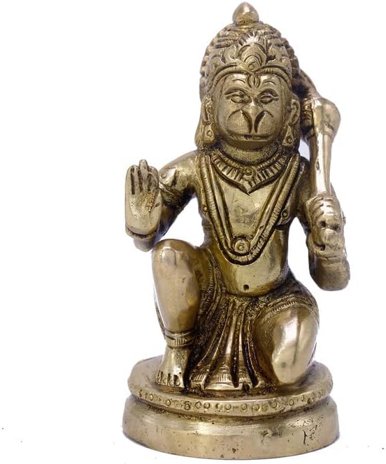 Statuestudio Lord Hanuman Brass Statue 45 Inch