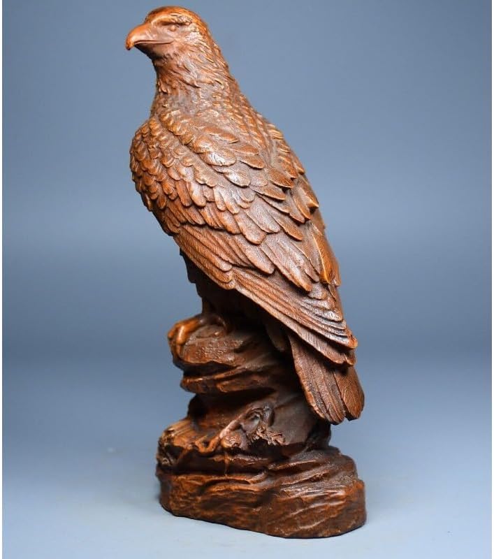 Boxwood Handcrafted Eagle Statue Decor Home Decor