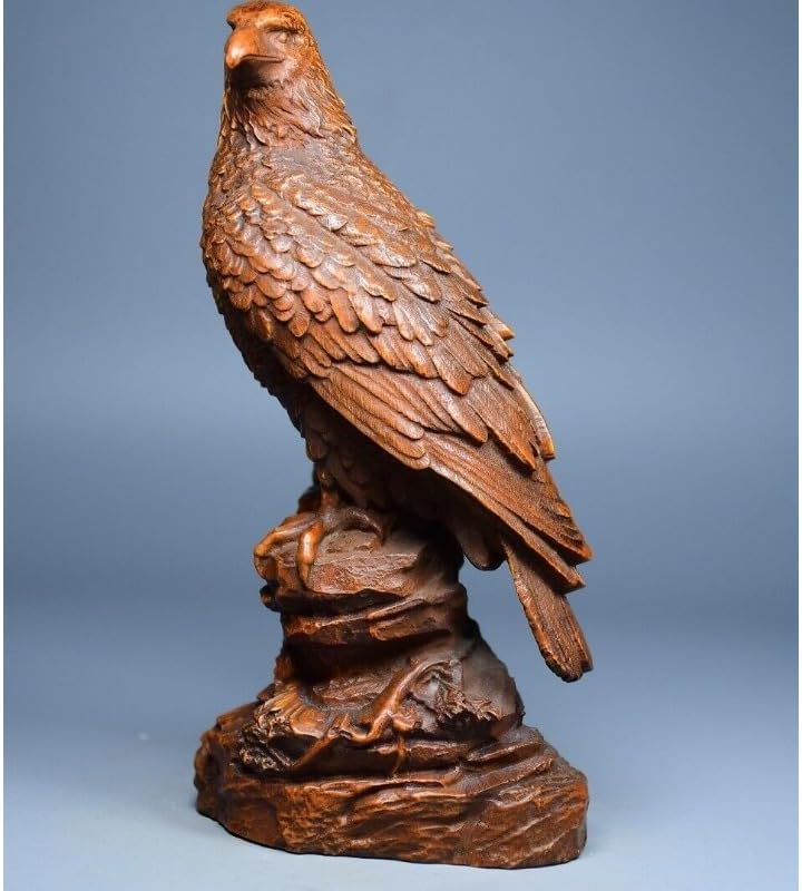 Boxwood Handcrafted Eagle Statue Decor Home Decor