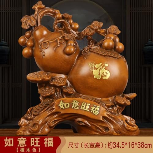 Chinese Feng Shui Wealth Prosperity Resin Statue