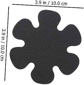 PRETYZOOM 20Pcs Flower Shaped Non-Slip Bath Stickers