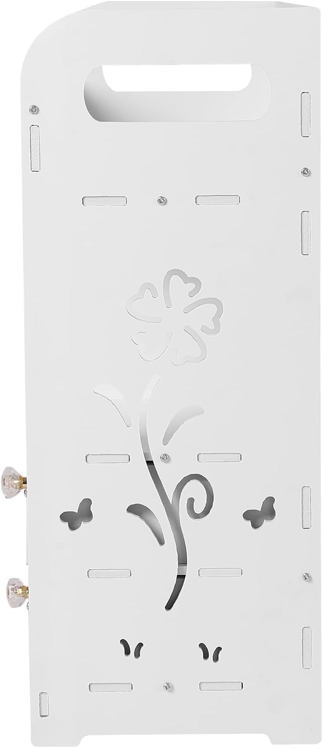 SNKOURIN Wooden Bathroom Cabinet with Two Drawers