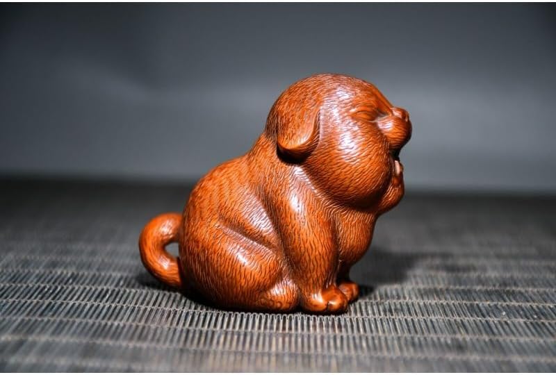 LimpaC Boxwood Tiger Roar Meditating Sculpture