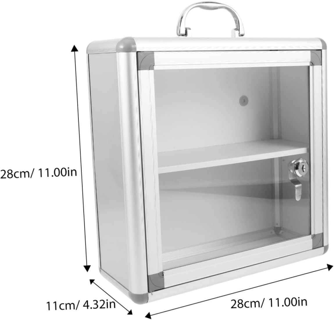 Hemobllo Wall Medicine Cabinet Organizer