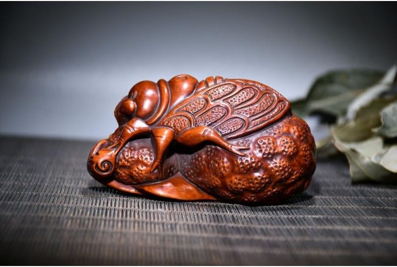 LimpaC Handmade Boxwood Wealth Statue