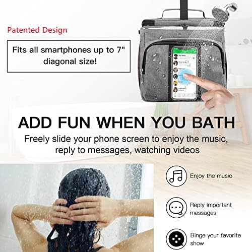 Bukere Portable Shower Caddy for Travel and Dorm Use