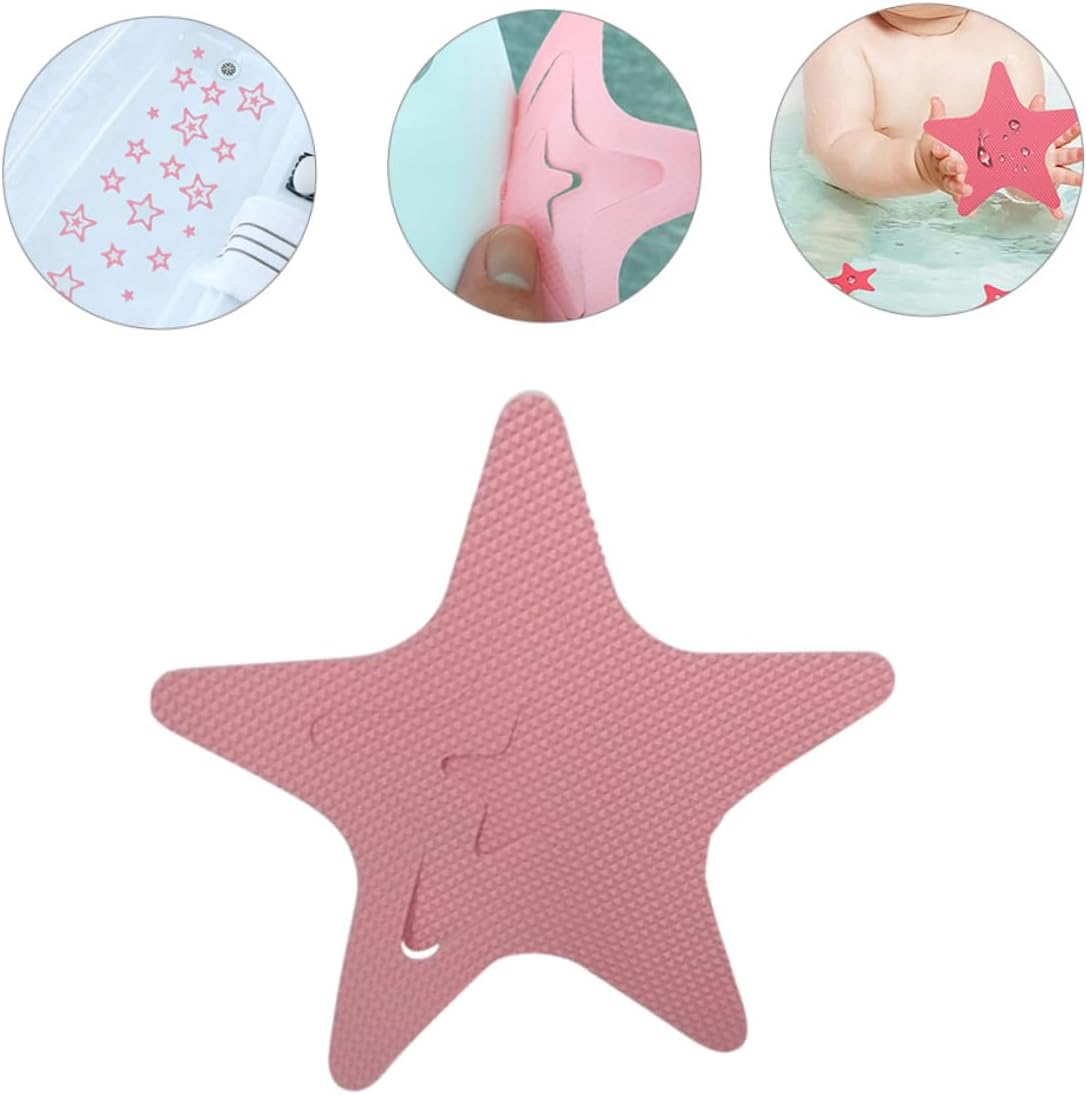 ABOOFAN 12pcs Star Shape Anti-Slip Bath Stickers