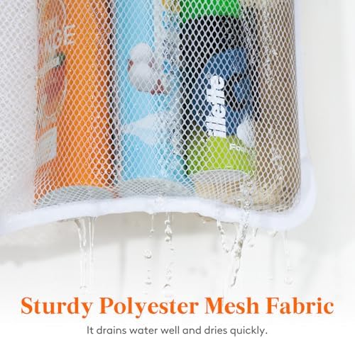 Lifewit Mesh Shower Caddy with 9 Pockets and Hooks 1