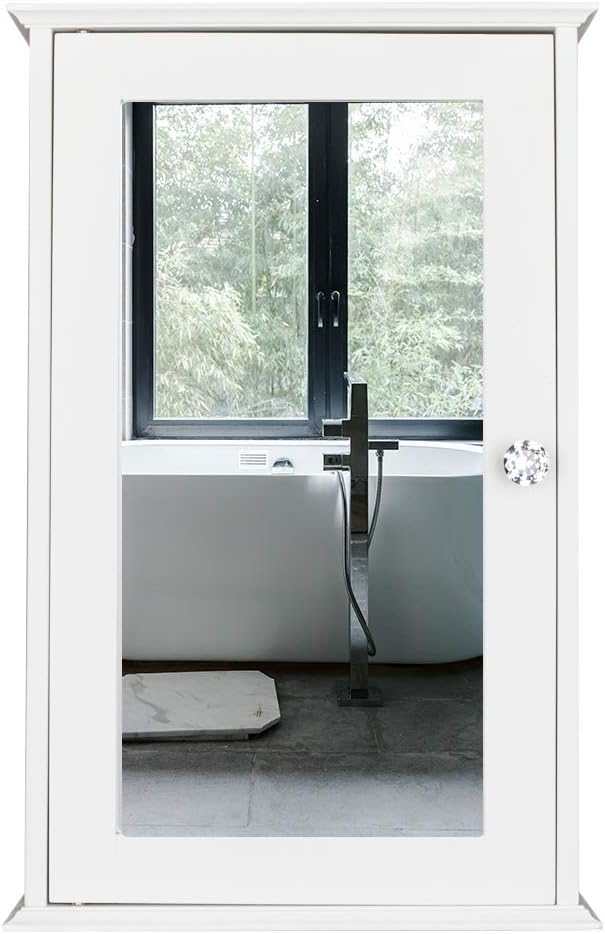 MTFY Wall Mounted Medicine Cabinet with Storage