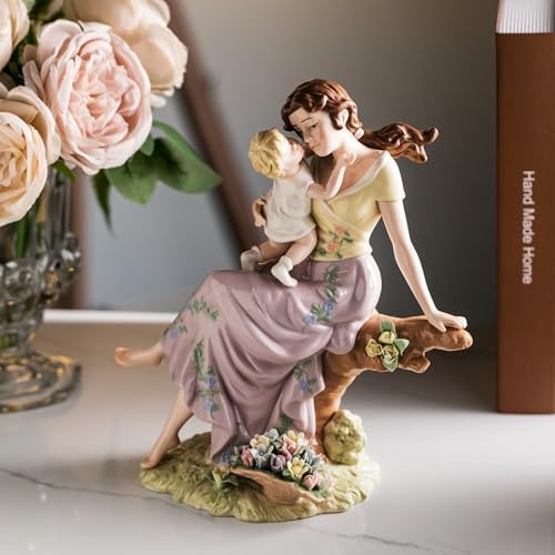 MTME Porcelain Mom I Love You Sculpture