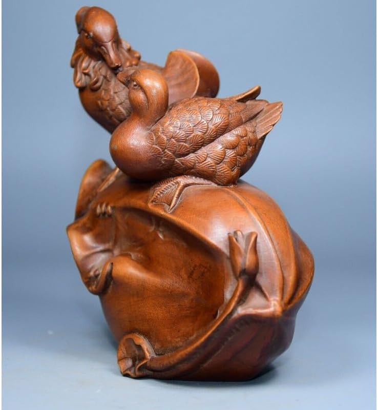 Handcrafted Mandarin Duck Statue Home Decor