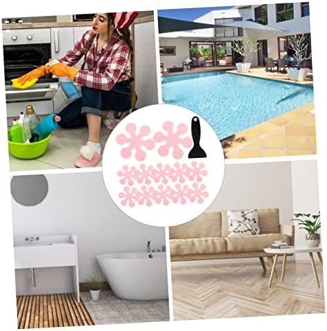 Ciieeo Non-Slip Bathtub Stickers Snowflake Design 1
