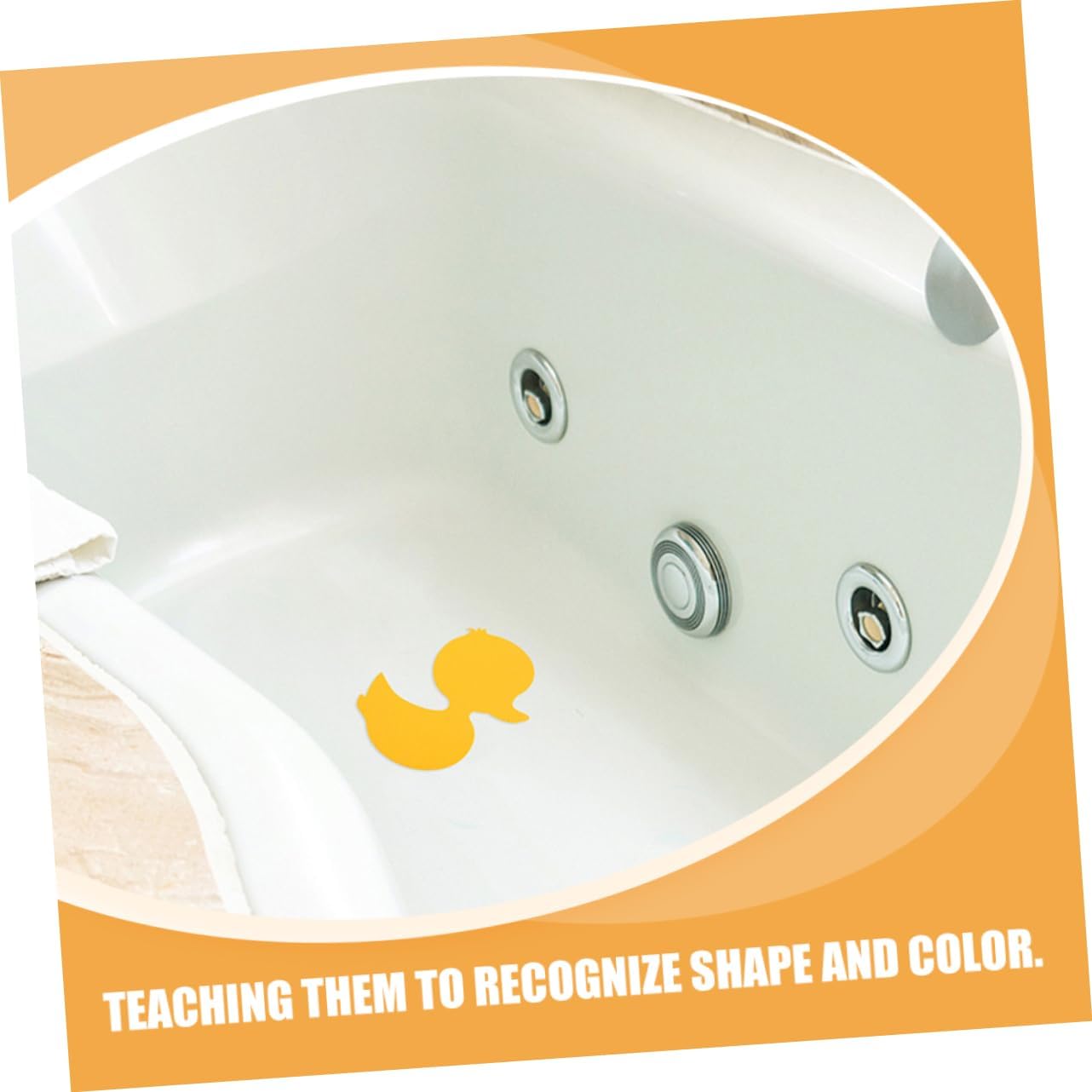 20pcs Cartoon Bathtub Stickers - Fun Safe Decor