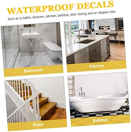 1set Non-Skid Bathtub Stickers Cartoon Decor