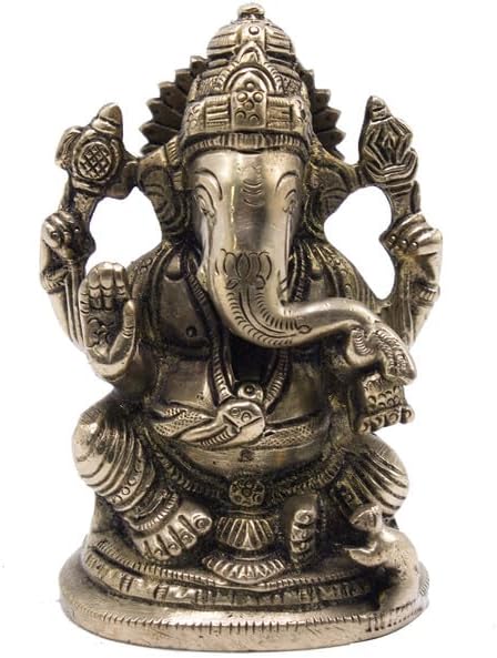 Statuestudio Brass Ganesha Idol Decor Statue