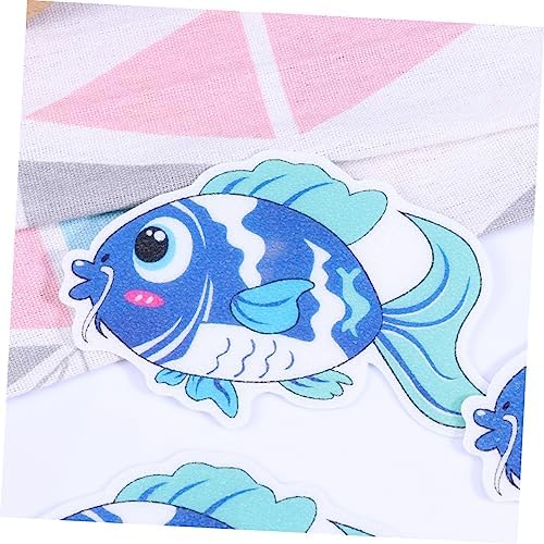 Ciieeo 8pc Fish Decals for Bathroom Non-Slip Stickers