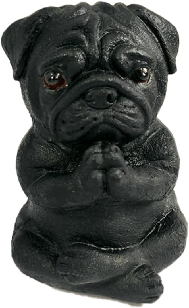 Creative Yoga Dog Indoor Statue Home Decor