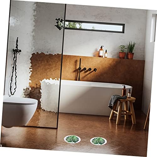 Leaf Shaped Non-Slip Bathtub Decals Stickers