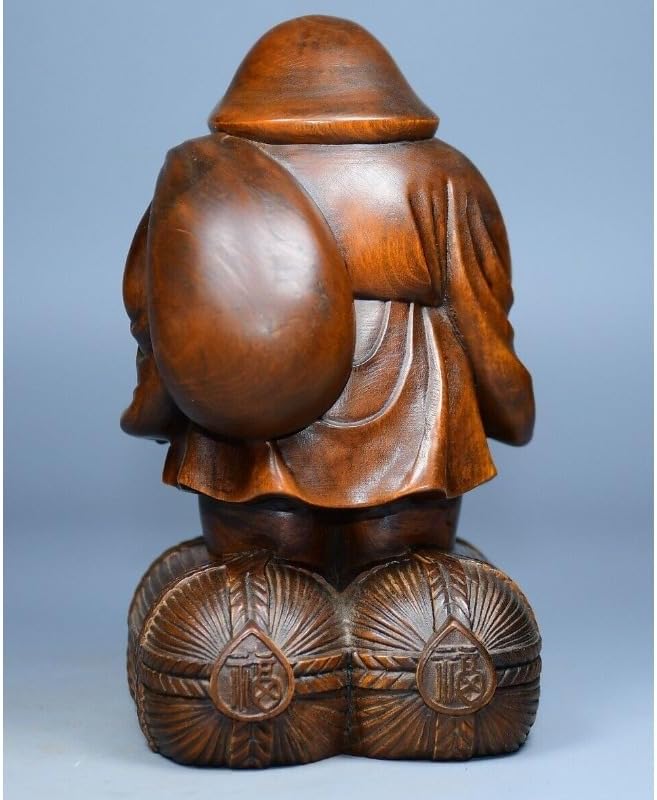LimpaC Handmade Boxwood Mahakala Statue