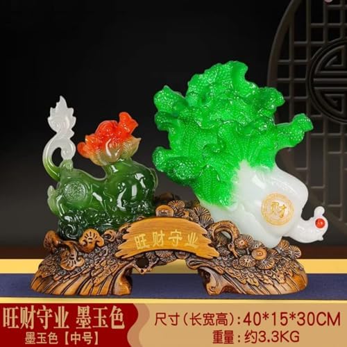 Chinese Feng Shui Resin Wealth Statues - 450