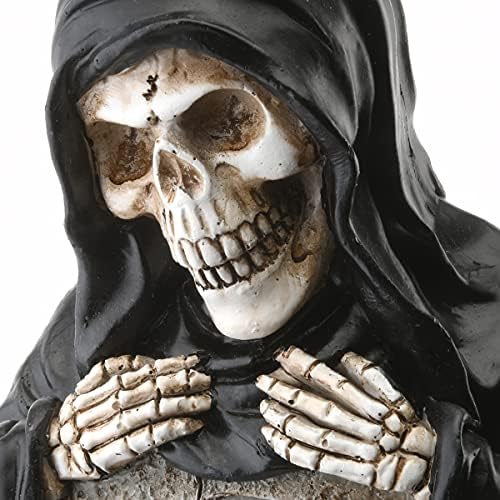 National Tree Company Skeleton Behind Tombstone Halloween Decoration 12 Inches