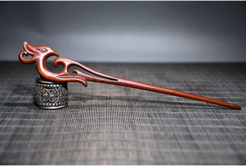 LimpaC Collection Boxwood Phoenix Meditating Sculpture