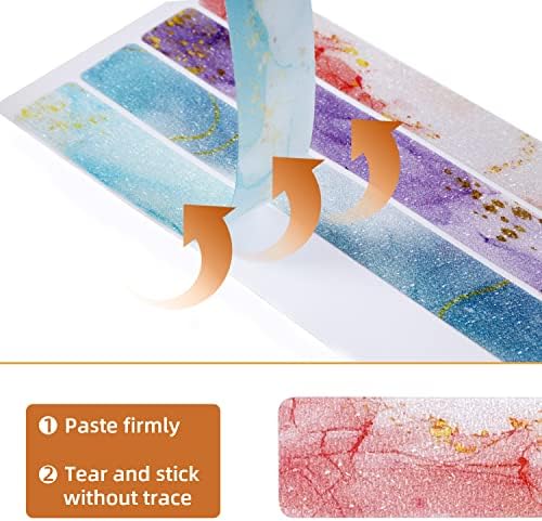 Secopad Anti-Slip Colorful Bathtub Strips 24 PCS