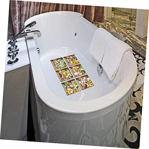 COOLHIYA 6pcs Non-Slip 3D Bathtub Stickers for Kids