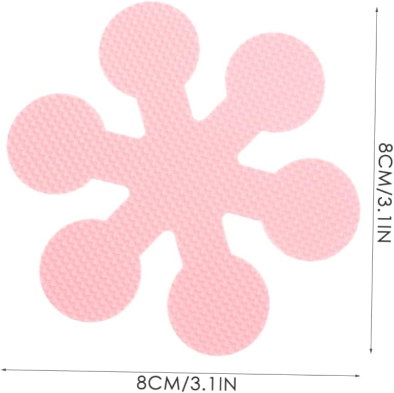PRETYZOOM Snowflake Non-Slip Bathtub Decals