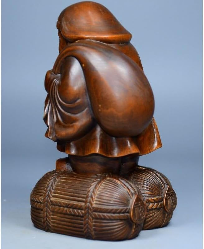 LimpaC Handmade Boxwood Mahakala Statue