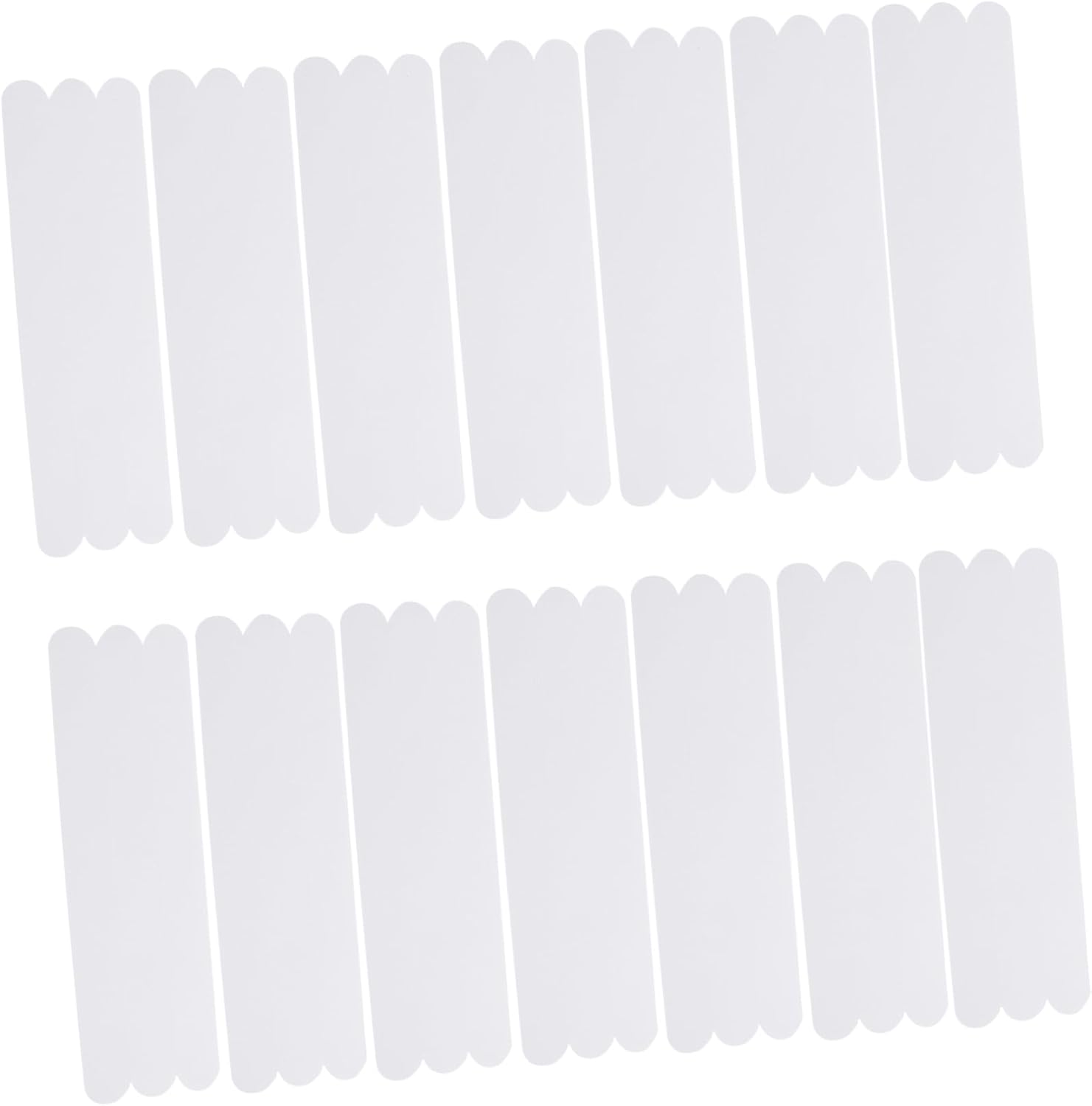 FIXOSHEE 36pcs Non-Slip Bath Stickers Anti-Slip Strips