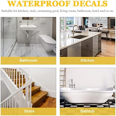Ciieeo 12pcs Duck Non-Slip Bathtub Stickers