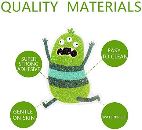 XURI Anti-Slip Bathtub Monster Sticker 6PCS