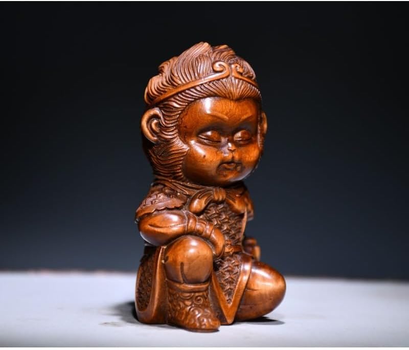 LimpaC Collection Boxwood Monkey King Statue