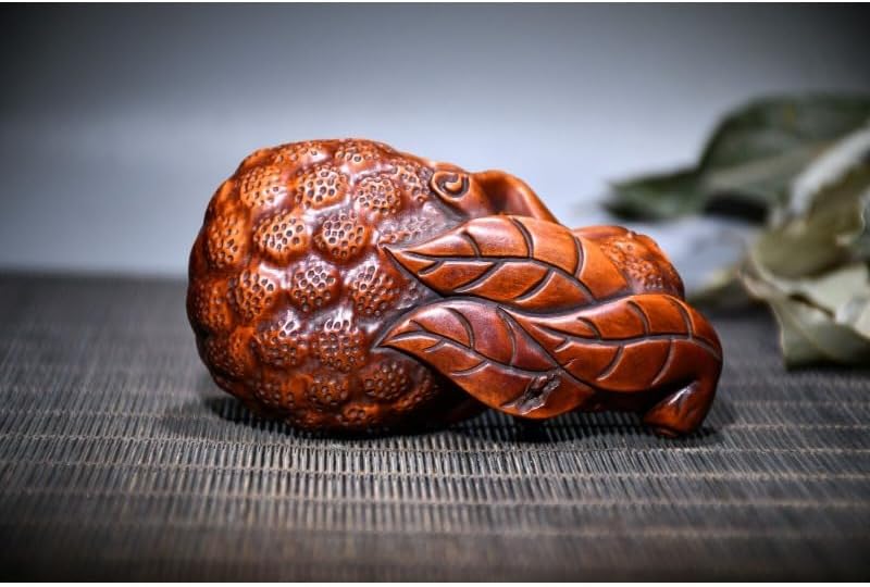 LimpaC Handmade Boxwood Wealth Statue