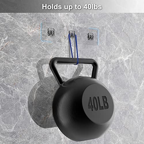 AOUKAR Shower Caddy Adhesive Stickers 2Pack No Drilling