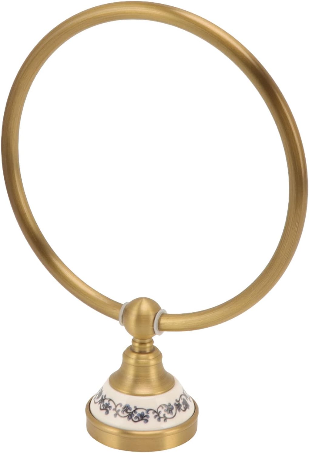 Hyuduo Antique Brass Towel Holder for Bathroom 1