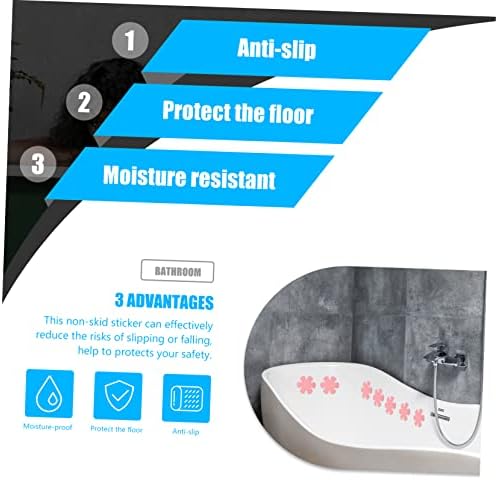PRETYZOOM Non Slip Bathtub Stickers for Safety and Style