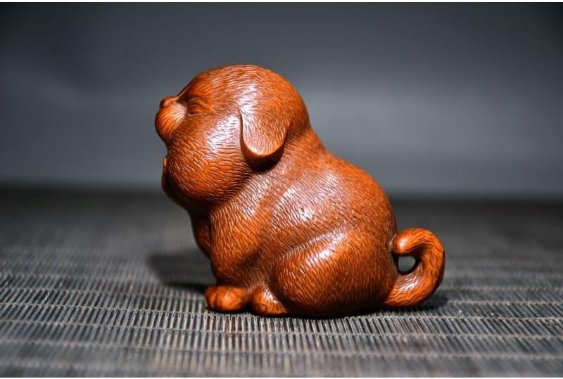 LimpaC Boxwood Tiger Roar Meditating Sculpture