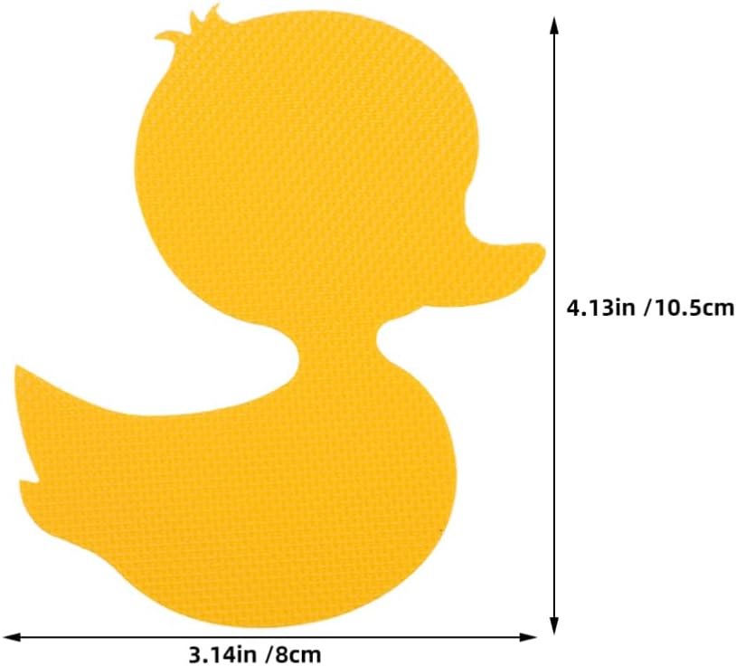 PRETYZOOM 20pcs Duck Bath Stickers Non-Slip Safety Decals 1