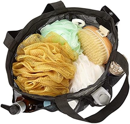 HAOGUAGUA Mesh Shower Caddy with 8 Pockets - Quick Dry Portable Toiletry Bag
